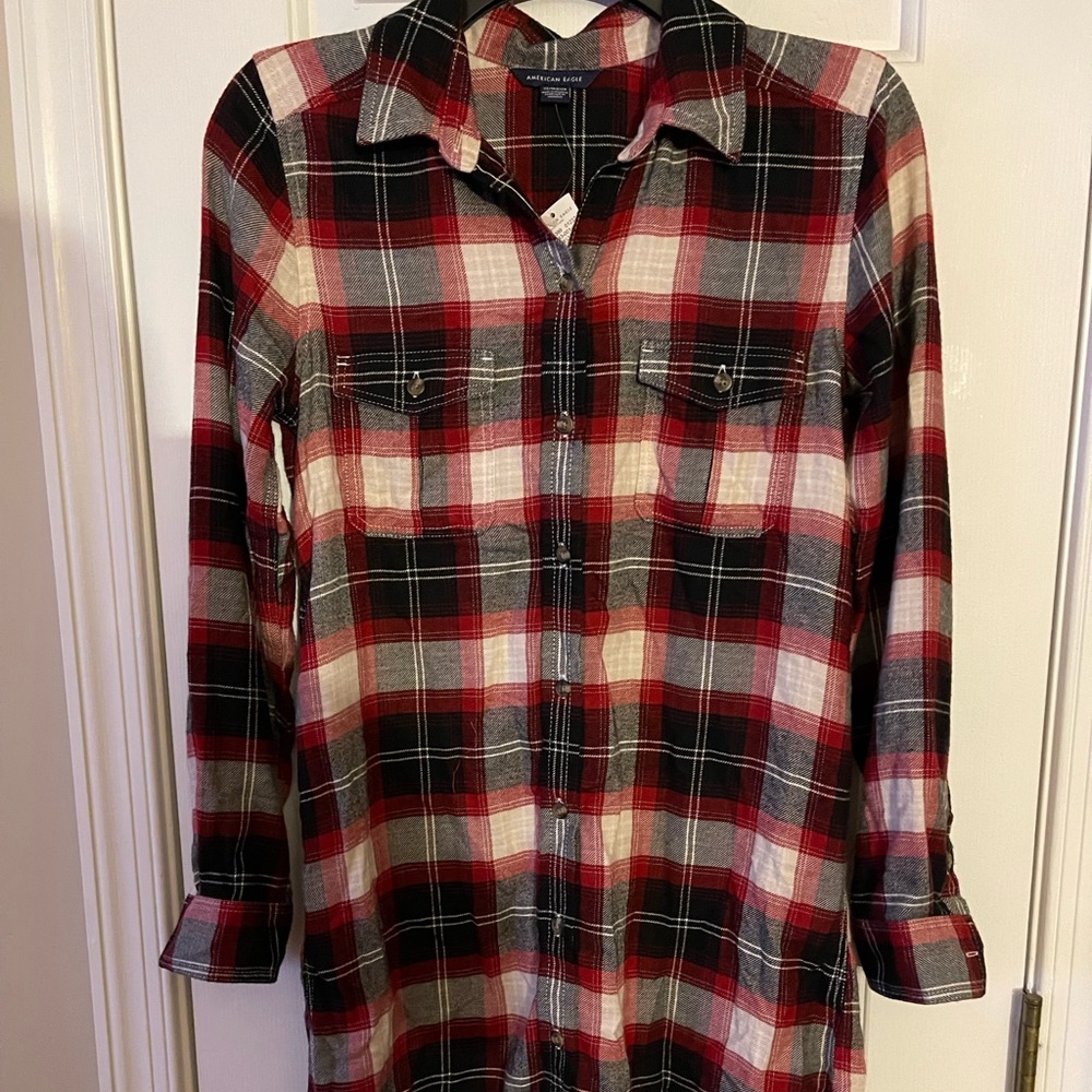 Womens American Eagle Outfitters Flannel dress